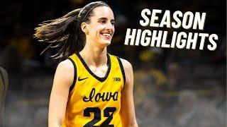 The Greatest College Basketball Player Ever  Caitlin Clark Official Senior Season Highlights