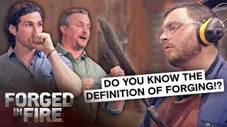 Salvaging Steel from Lawn Mowers?  Forged in Fire Season 2