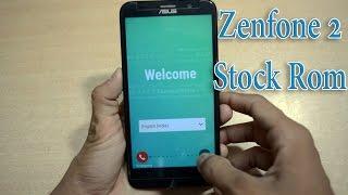 Asus Zenfone 2  How to Install Stock Rom