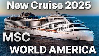 MSC WORLD AMERICA- New Cruise Ship Coming in 2025 - Multilingual subtitles