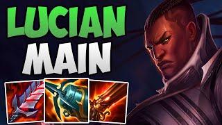 CHALLENGER LUCIAN MAIN SOLO CARRY GAMEPLAY  CHALLENGER LUCIAN ADC  Patch 14.1 S14