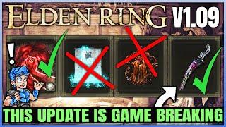 HUGE 1.09 UPDATE CHANGES - BIG Bleed Nerf & INSANE Weapon Buffs - PvP Changes - Elden Ring Guide