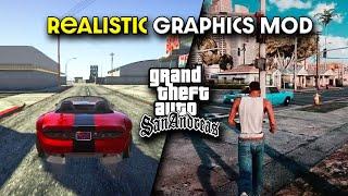 How to install Realistic Graphics mod in GTA San Andreas