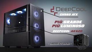 PC GAMING AD ALTO FLUSSO DARIA DeepCool CH560 - BUILD RTX 4070 SUPER 16G i7-13700K