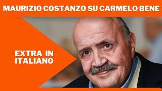 Maurizio Costanzo su Carmelo Bene  Intervista in italiano