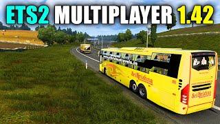 ETS2 Multiplayer  ETS2 Bus Driving Live