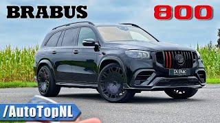 BRABUS 800 GLS 63 AMG  REVIEW on AUTOBAHN NO SPEED LIMIT by AutoTopNL