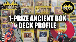 Koraidon Roaring Moon Ancient Box Deck Profile -  Temporal Forces Pokemon TCG