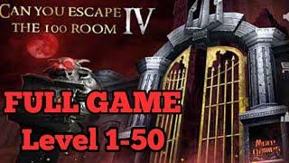 Can You Escape The 100 Room 4  FULL GAME Level 1 - 50 Walkthrough