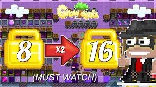  GROWTOPIA   HOW TO DOUBLE YOUR 8 WLS MUST WATCH 2019
