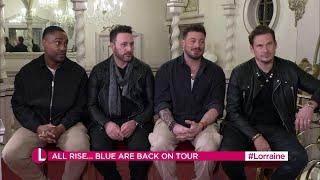 Blue Simon Webbe Antony Costa Duncan James Lee Ryan On Lorraine 22.04.2024