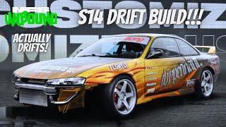 Need for Speed Unbound  NISSAN S14 DRIFT CAR BUILD  Actually Drifts