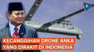 6 Drone ANKA Dirakit di Indonesia Pesawat Nirawak Canggih yang Mampu Sasar Target Bergerak