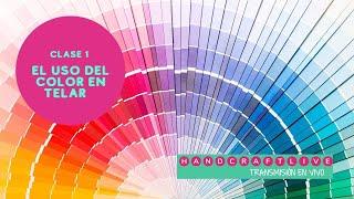 USO DEL COLOR EN LOS TEJIDOS EN TELAR PARTE 1