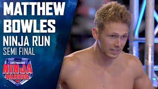 Matt Bowles is the fastest Ninja yet  Australian Ninja Warrior 2020