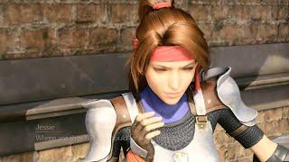 Final Fantasy VII Remake Intergrade Yuffie Teases Jessie About Cloud