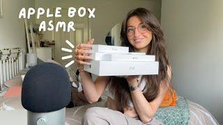 ASMR Tapping on ONLY Apple boxes