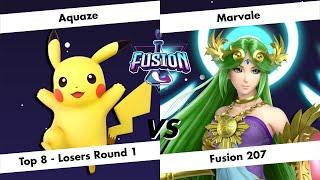 Fusion # 207 - Aquaze Pikachu vs Marvale Palutena - Top 8 Losers Round 1