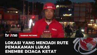 Jenazah Lukas Enembe Tiba di Papua Ratusan Aparat Gabungan Disiagakan  Kabar Petang tvOne