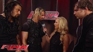 Roman Reigns says he can one-up Dean Ambrose Raw Feb. 17 2014
