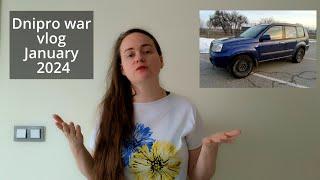 January 27 Dnipro Ukraine update wаr vlog