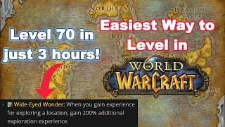 I Found the Easiest Way ANYONE Can Level in World of Warcraft get to level 70 in just 3 hours