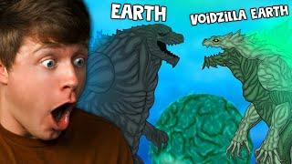 Reacting to GODZILLA EARTH vs VOIDZILLA EARTH Epic Battle