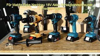 Für Makita Fake Nachbau 18V Akku Schlagbohrschrauber 02 - Praxis - Fazit