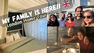 Familys Reaction to Our New Home + Home Tour Malayalam vlog #london #hometour #malayalamvlog