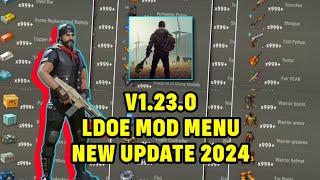 LAST DAY ON EARTH MOD MENU 1.23.0 MEGA MOD MENU UPDATE 2024 - LDOE MOD MENU APK