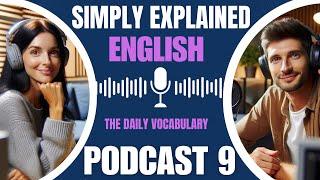 Learn English with  podcast   Intermediate  THE COMMON WORDS 5  season 1 episode 9