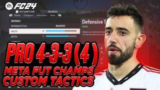 PRO 433 4 META CUSTOM TACTICS + INSTRUCTIONS EA FC 24