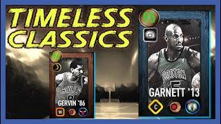 MONSTER OOP KG  TIMELESS CLASSICS PROMO  KEVIN GARNETT IN THE PAINT GAMEPLAY  NBA LIVE MOBILE 