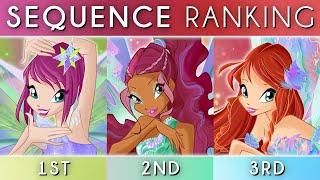 Winx Club RANKING Who has the best sequence per transformation?