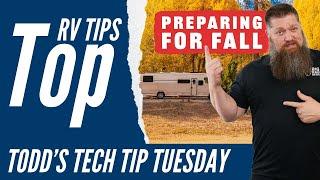 Top tips you should do to prepare your RV for fall