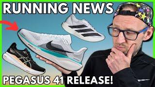NIKE PEGASUS 41 - MORE PAIRS of ADIDAS PRO EVO 1 - SHOE RELEASES - MAY 2024  RUNNING NEWS EP 90
