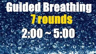 7 rounds Advanced Breathing Technique Wim Hof - Pranayama