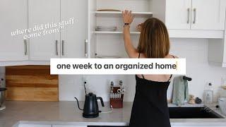 declutter & organize with me   closet declutter minimalism journey & simplifying our space 