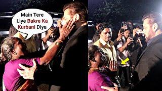 Salman Khan Heart Melting Moment With Old Lady Outside Sets Of Bigg Boss 18 Promo Shoot