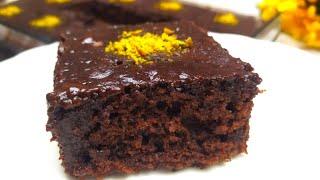 Шоколадный Пирог - Ислак Кек - Лаззаташ Мисли Торт   Turkish Moist Chocolate Cake Recipe 