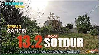 Novxanıda 19 Sotda Yola yaxın Bağ Evi Satılır  Недвижимость в Баку  EV SATIRAM TV bag evleri