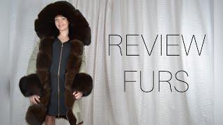 FOX FUR HOOD PARKA REVIEW with cuffs many fur & big hoodie  Sale ebay shop FursBerry  coat jacket