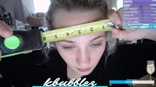 Kbubblez Measures Her Forehead And Gets SUPER Mad At Brother