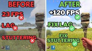 ULTIMATE Rust FPS Boost Guide 2024 - Say Goodbye to Lag Freezing and Stuttering