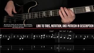 Steely Dan - FM No Static At All Bass Line wtabs and standard notation