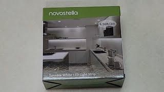 Novostella IP65 Waterproof Tunable White LED Strip Light Install and Review