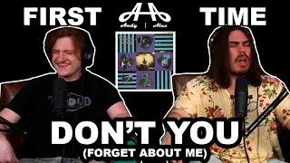 Dont You Forget About Me - Simple Minds  Andy & Alex FIRST TIME REACTION