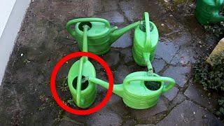 How To Make an infinite loop using watering cans  Self-Starting Siphon  Perpetuum Mobile ASMR