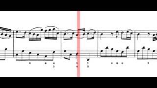 BWV 1034 - Flute Sonata in E Minor Scrolling