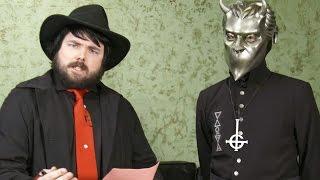 Weird Satanist Guy Interviews Namelss Ghoul from Ghost Welcome to the Shadow Zone